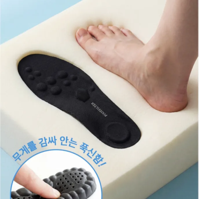 닥터메모리 발충격 32% 감소 특허 무중력 발편한 족저근막 보호 아치 신발깔창 상품 이미지 3
