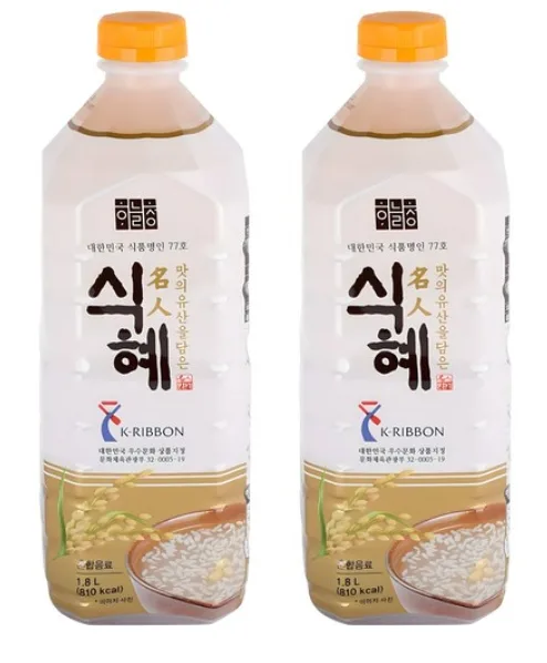 하늘청 식혜 오리지날, 1.8L, 2개