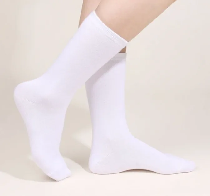 두발로 여성용 프리미엄 무지 장목 양말 10켤레 상품 이미지 3